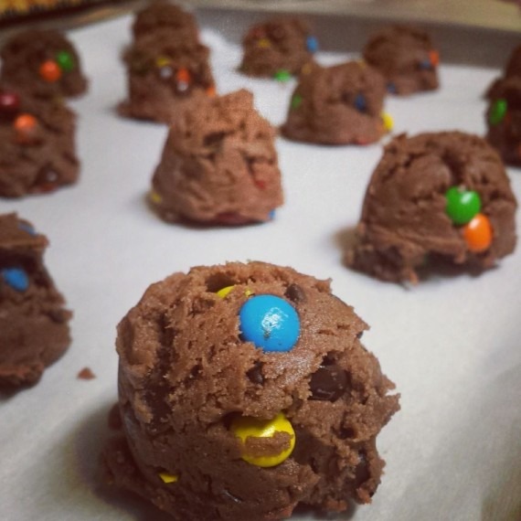 m&m chocolate chip