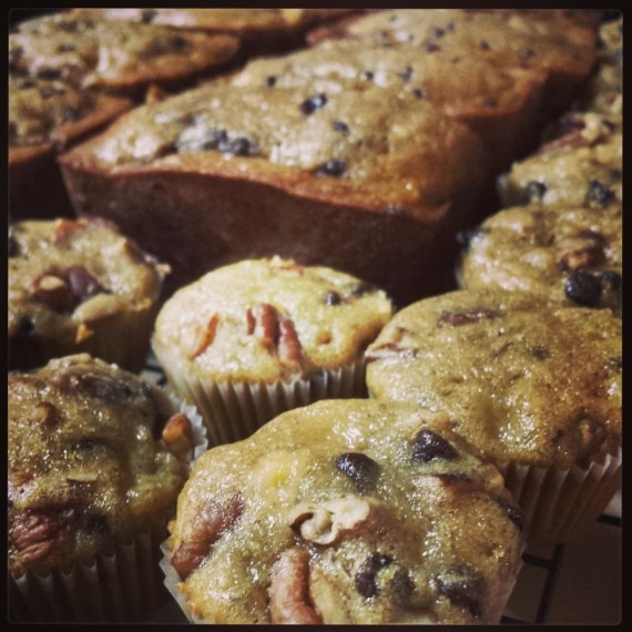 Banana Bread Muffins