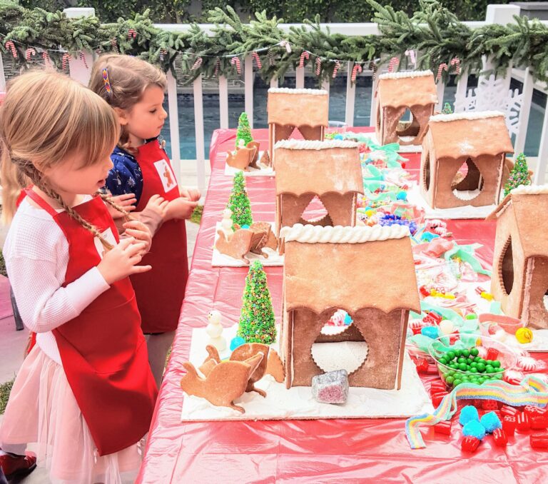 Gingerbread House Decorating Party in Los Angeles